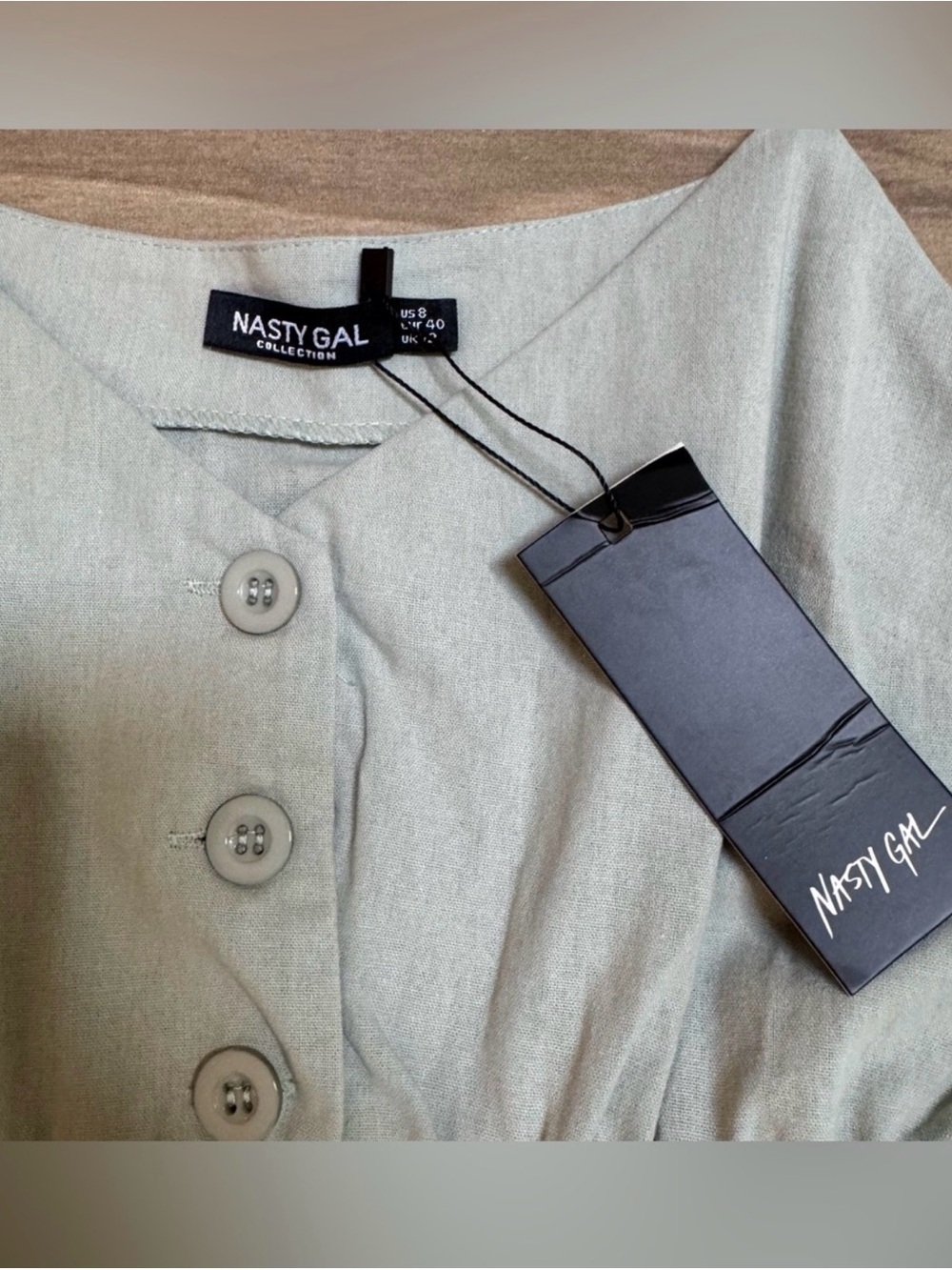 Nasty Gal Cotton Romper - Picture 4 of 4